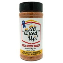All Q'ued Up! Red Beef 13 Oz