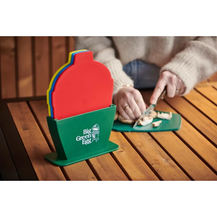 Big Green Egg Snijplanken Incl. Houder - Afbeelding 3