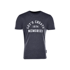 Big Green Egg T-Shirt Let's Create Blauw