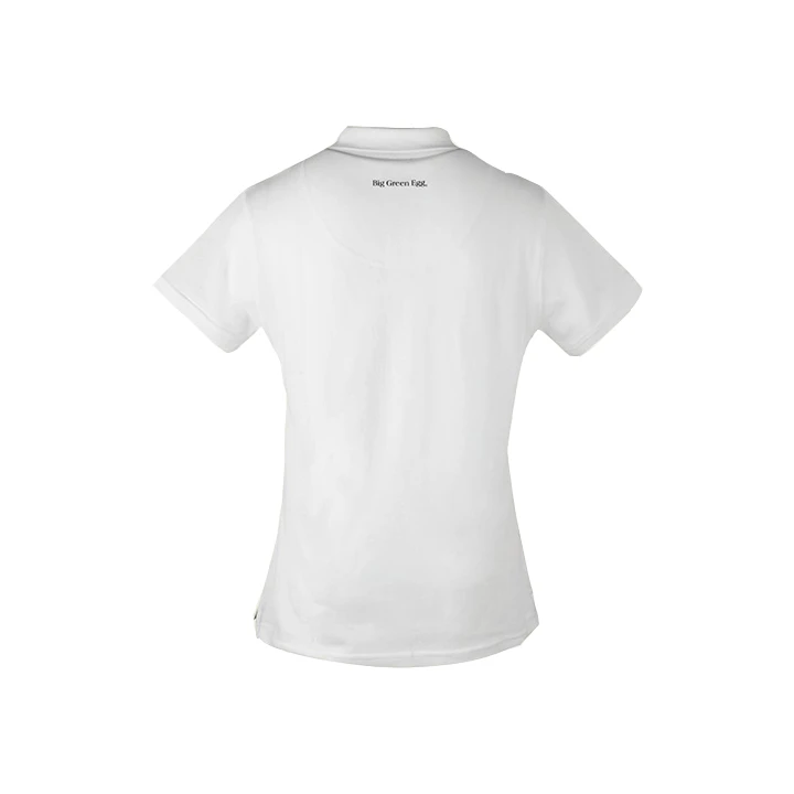 Big Green Egg Golf Poloshirt Dames Wit - Afbeelding 3