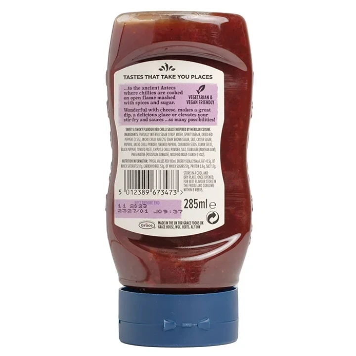 Encona Mexican Smoked Chilli Jam 285 Ml - Afbeelding 2