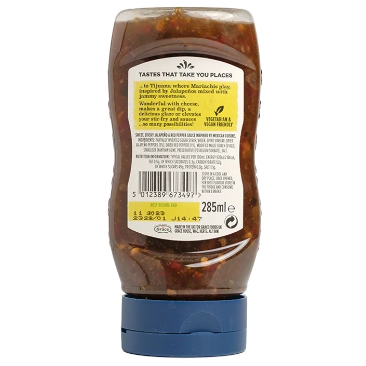 Encona Mexican Jalapeno Chilli Jam 285 Ml - Afbeelding 2