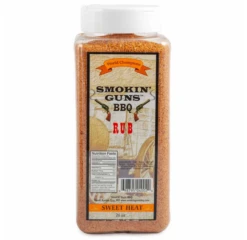 Smokin' Guns BBQ Sweet Heat Rub 26 Oz
