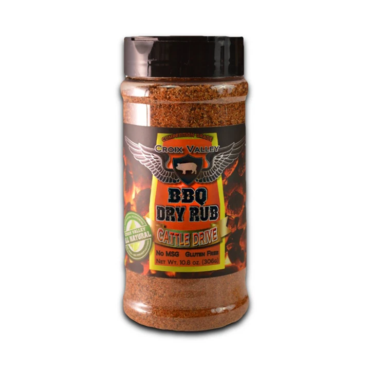 Croix Valley Cattle Drive BBQ Dry Rub 10.8 Oz